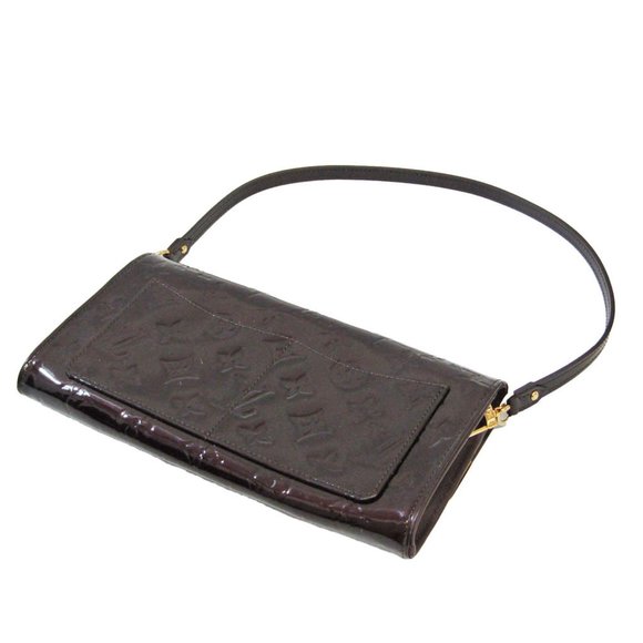 Louis Vuitton Monogram Vernis Rossmore MM M91549 Women's Shoulder Bag Amarante - Picture 2 of 12